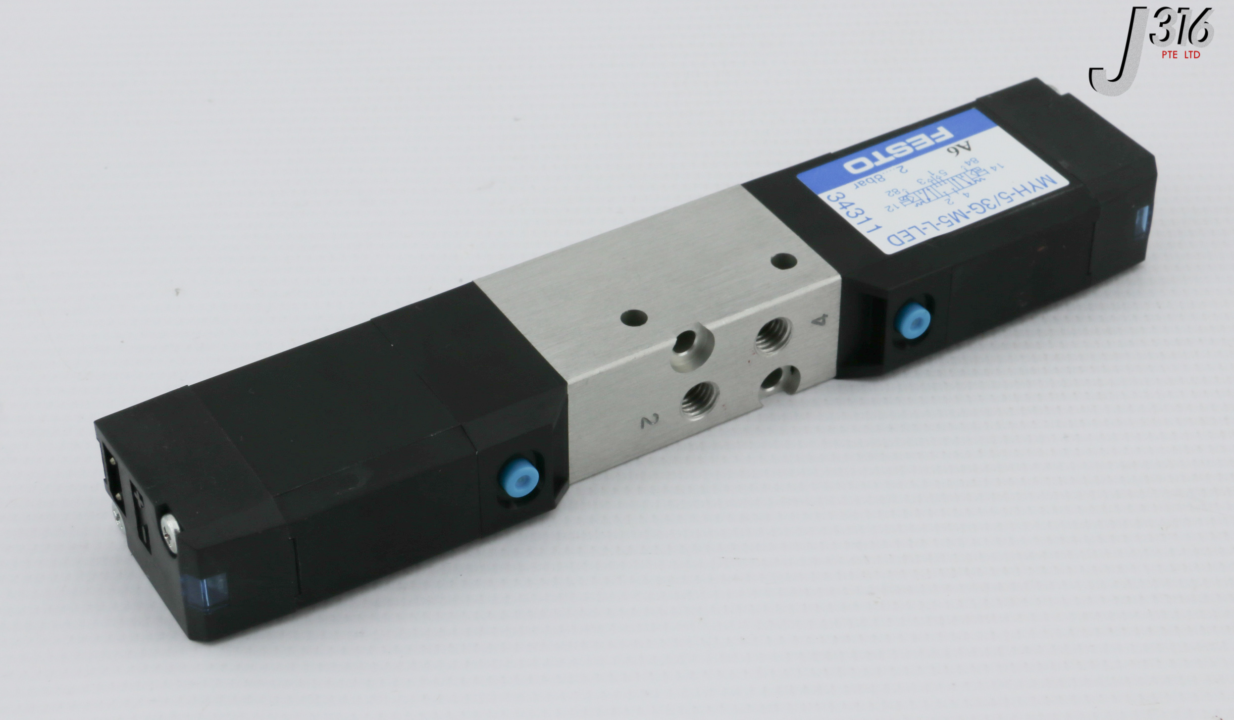 、、、、 30708 FESTO MAGNETIC VALVE (NEW) MYH-5/3G-M5-L-LED | eBay
